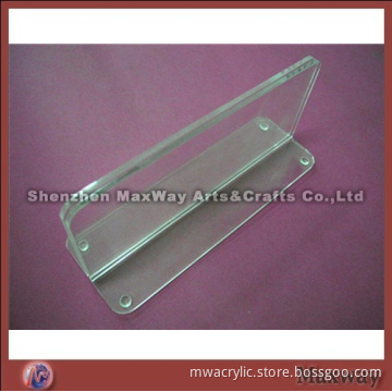 Transparent Acrylic/Perspex Menu Holder